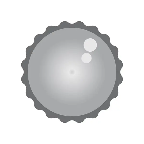 Flessendop Pictogram Logo Vector Ontwerp Template — Stockvector