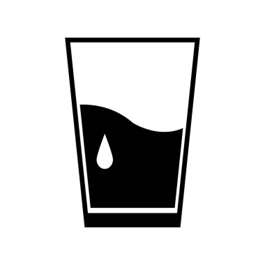 cam simge logo vektör tasarım şablonu