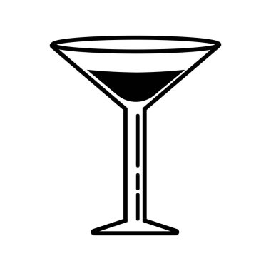 cam simge logo vektör tasarım şablonu