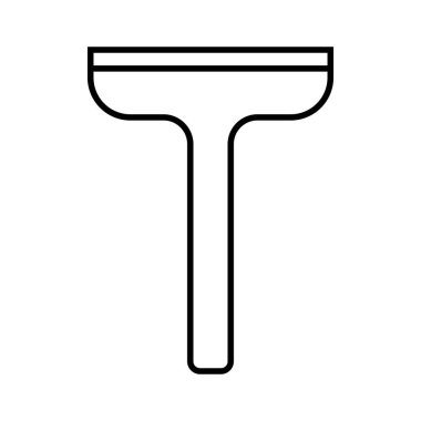 cam temizleme simgesi logo vektör tasarım şablonu