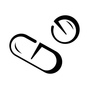 tıbbın simge logo vektör tasarım şablonu