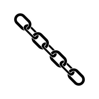 zincir simgesi logo vektör tasarım şablonu