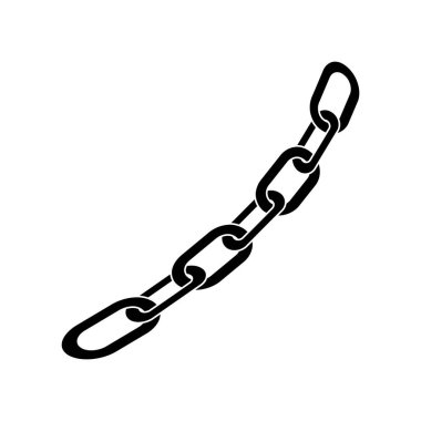 zincir simgesi logo vektör tasarım şablonu