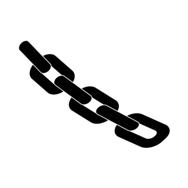 zincir simgesi logo vektör tasarım şablonu
