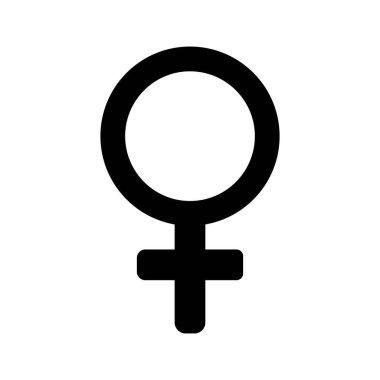 cinsiyet logo vektör tasarım şablonu