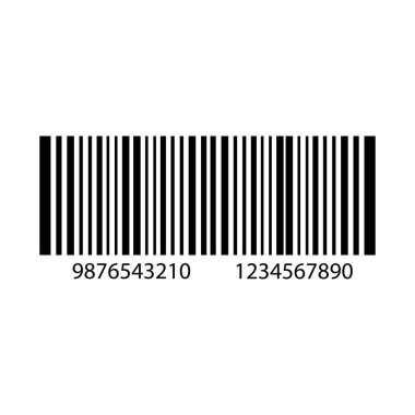 barcodes icon logo vector design template clipart