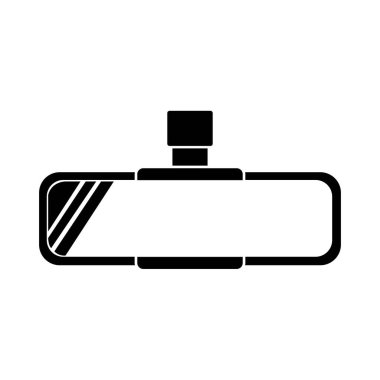 araba dikiz aynası logo vektör tasarım şablonu