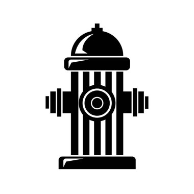 Yangın musluğu simgesi logo vektör tasarım şablonu