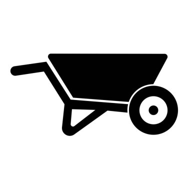 el arabası simgesi logo vektör tasarım şablonu