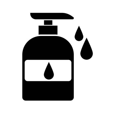 vücut losyonu ikonu vektör illüstrasyon tasarımı