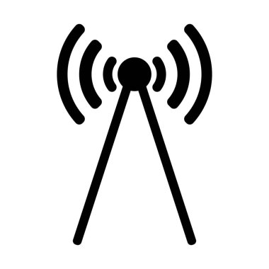 anten simgesi vektör çizimi tasarımı