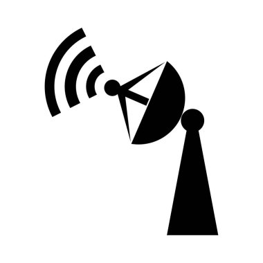 anten simgesi vektör çizimi tasarımı