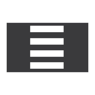 Zebra çapraz ikon vektör çizimi tasarımı