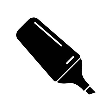 İşaretleyici simgesi vektör çizim şablonu