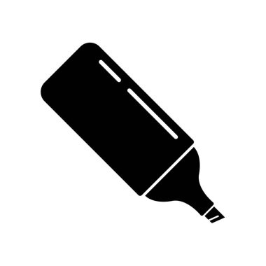 İşaretleyici simgesi vektör çizim şablonu