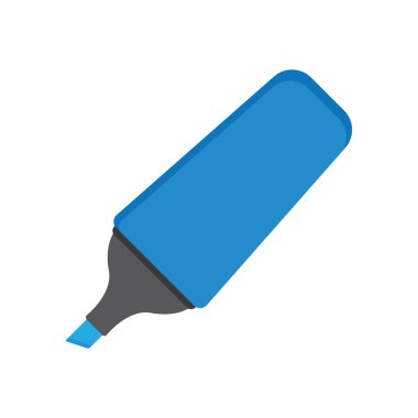 İşaretleyici simgesi vektör çizim şablonu