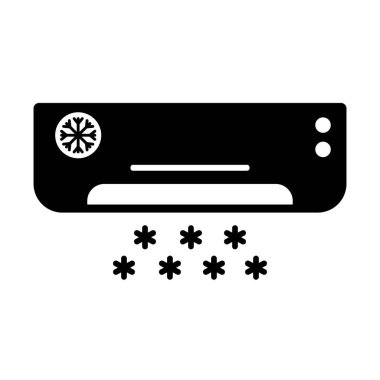 Klima ikonu vektör çizim şablonu 