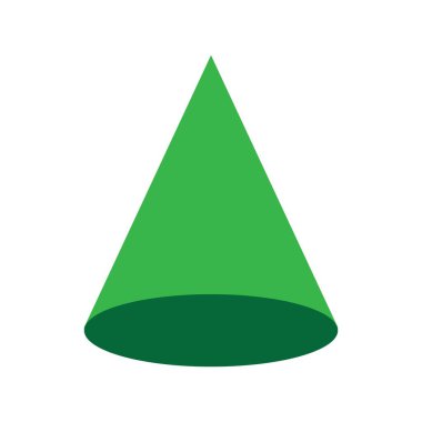 koni simgesi vektör çizim şablonu