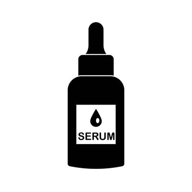 Serum simgesi vektör çizim şablonu
