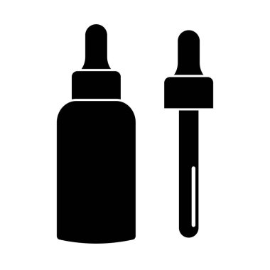 Serum simgesi vektör çizim şablonu