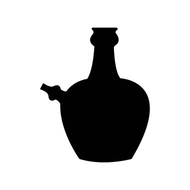 Su ısıtıcısı simgesi vektör çizim şablonu