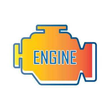 motor gösterge simgesi tasarım şablonu