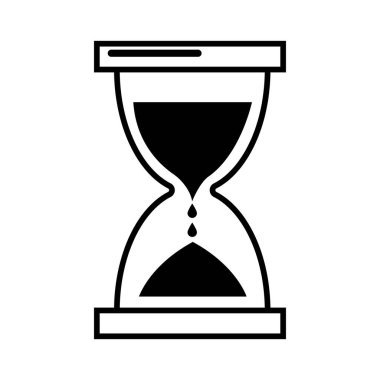 kum saati simgesi tasarım şablonu