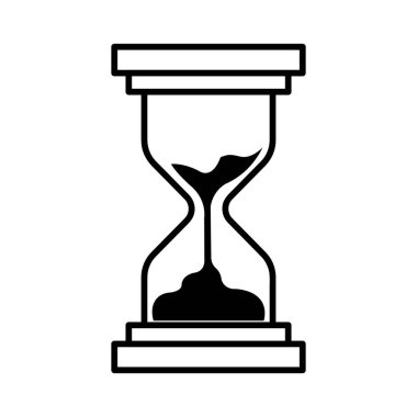 kum saati simgesi tasarım şablonu