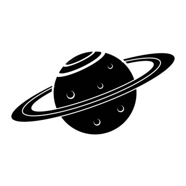 Gezegen ikonu vektör çizim şablonu