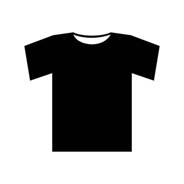 Tişört simgesi tasarım şablonu