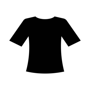 Tişört simgesi tasarım şablonu