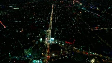 Taipei, Tayvan 'da 4K Zaman atlamalı binalar yükselişte.