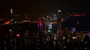 MACAU - SEPTEMBER 6, 2018: 4K Time lapse. Buildings and the skyline of Macau city