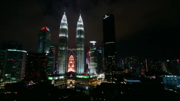 Kuala Lumpur Januari 2019 Beautiful Time Lapse Kuala Lumpur City — Stockvideo