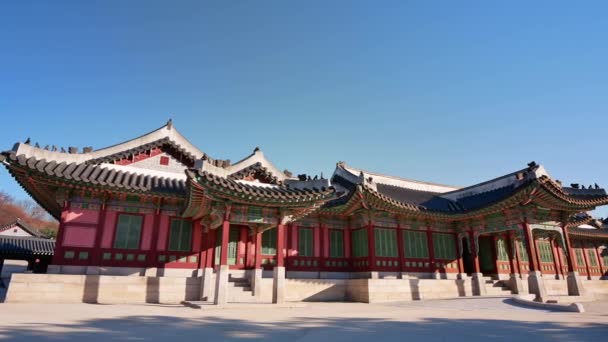 Seoul South Korea December 2018 Gyeongbokgung Palacein Seoul South Korea — ストック動画