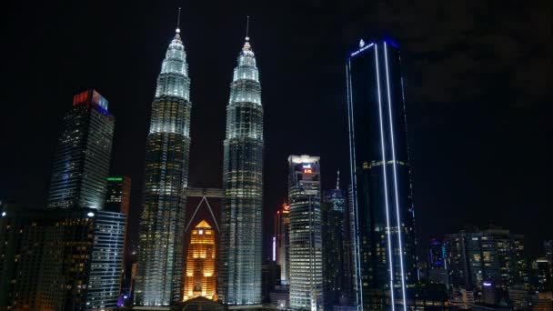Kuala Lumpur January 2019 Beautiful Time Lapse Kuala Lumpur City — Stock Video