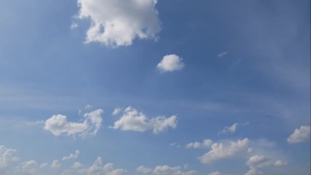 Čas Lapse Krásné Mraky Obloze — Stock video