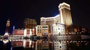 MACAU - 8 Eylül 2018 Macau 'daki Venedik Otel ve Kumarhanesi