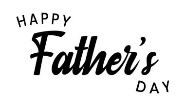 Babalar Günü 'nüz kutlu olsun. Babalar Günü bayrağı konsepti. Retro tarzı. Vektör illüstrasyonu.