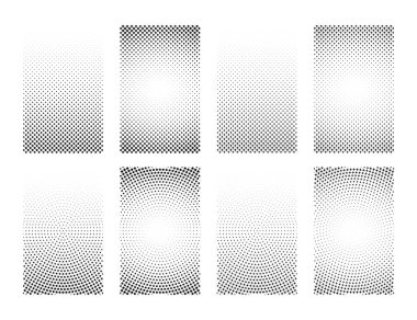 Dikey pankartlar, yarım ton desenli yıldızlar, yıldız desenli noktalar, yıldız parçacıkları dokusu arka plan