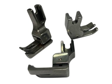 Çelik Presser ayağı endüstriyel dikiş makinesinin bir parçası.