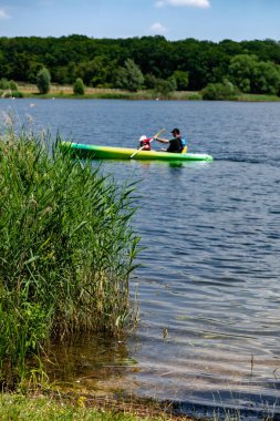 Madine Gölü, Meuse, Lorraine, Grand Est bölgesinde, çok sayıda faaliyet, kamp, vahşi yaşam, göç rotası, Natura 2000