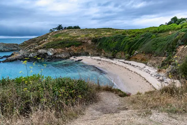 stock image Port of Dahouet in Pleneuf val andre, Armor Coast, Brittany in France