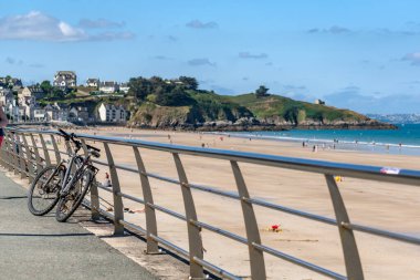 Pleneuf val andre plajı, Zırh Sahili, Brittany, Fransa