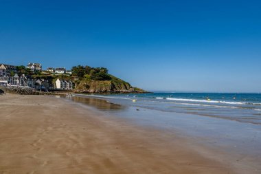 Pleneuf val andre plajı, Zırh Sahili, Brittany, Fransa