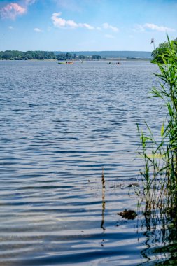 Madine Gölü, Meuse, Lorraine, Grand Est bölgesinde, çok sayıda faaliyet, kamp, vahşi yaşam, göç rotası, Natura 2000
