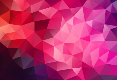 Çokgenlerden vektör arkaplanı, üçgenlerin soyut arkaplanı, duvar kağıdı