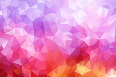 Çokgenlerden vektör arkaplanı, üçgenlerin soyut arkaplanı, duvar kağıdı