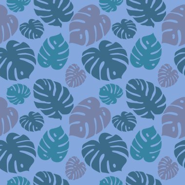 Canavar yapraklarından kusursuz doku, desen, soyut arkaplan