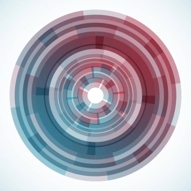 Dairelerden geometrik çerçeve, vektör soyut arkaplan, duvar kağıdı